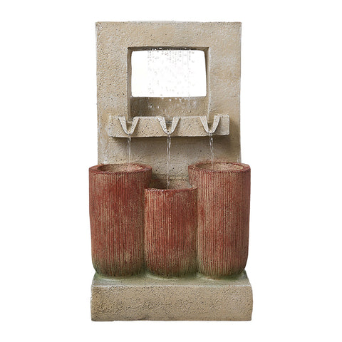 Solar-Powered Water Fountain Outdoor Gardening Decor, GD030034 (Ver.2)