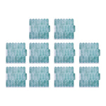 10Pcs Self-Adhesive Wall Tile Stickers, HF070009