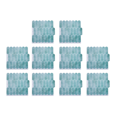 10Pcs Self-Adhesive Wall Tile Stickers, HF070009