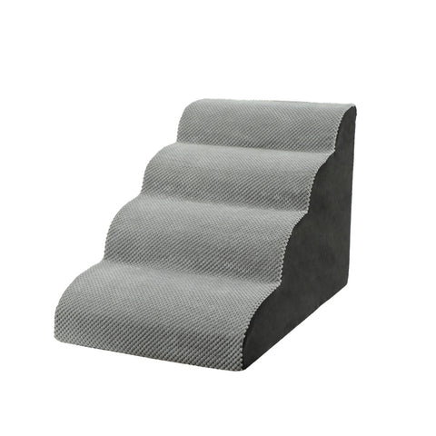 Livingandhome Comfy Non-Slip Pet Steps with Removable Cover, WM0244