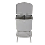 21L 2-Tier Dry Wet Separation Trash Bin, WM0671