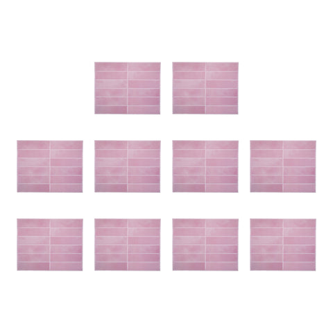 10Pcs Self-Adhesive Wall Tile Stickers, HF070019 (Ver.2)