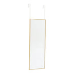 Livingandhome Metal Frame Over the Door Full Length Mirror, CT0224