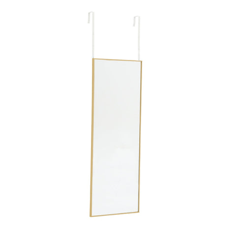 Livingandhome Metal Frame Over the Door Full Length Mirror, CT0224