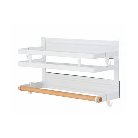 No Punching Magnetic Metal Fridge Storage Rack Kitchen Organiser, HM320192