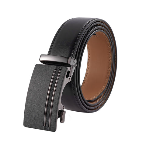 Automatic Buckle Leather Belt, CA290019
