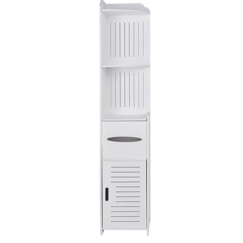Weißer Badezimmerschrank aus PVC-Holzkunststoffplatten, FW070001 (DE)