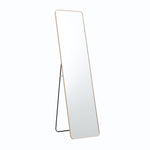 Livingandhome Modern Rectangular Metal Floor Mirror, CT0285