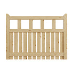 120x90cm Outdoor Wooden Garden Gate Fence Door, AI1445