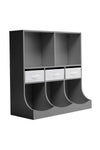 3-Tier Open Style Toy and Book Storage Cabinet, XY0392
