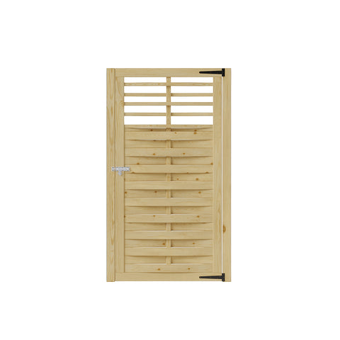 Wooden Garden Gate with Door Latch, MD030041 (Ver.2)