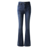 Stretchy Bootcut Jeans with Pockets, CC061835