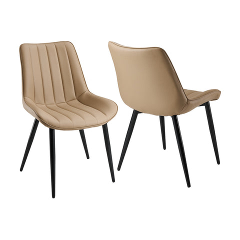 Set of 2 Upholstered Dining Chairs, FD240150