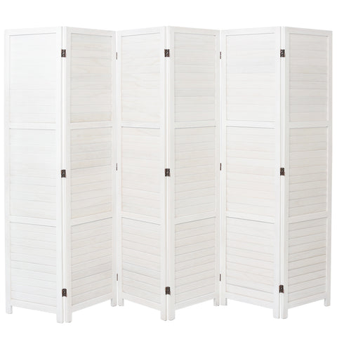 6-Panel Foldable Wooden Room Divider, LG0337 (Ver.2)