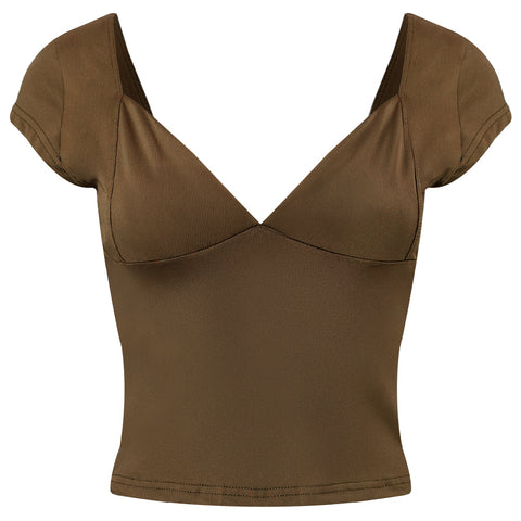 Sexy Deep V-Neck Backless Top, CC060314 (Ver.2)