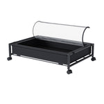 Under Bed Steel Storage Organizer Basket with Wheels, LY0102 (Ver. 2)