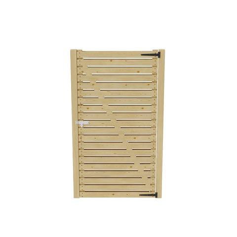 Wooden Garden Gate with Door Latch, MD030037 (Ver.2)