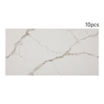 10Pcs Peel and Stick Marble Wall Stickers, SW0986 (Ver.2)