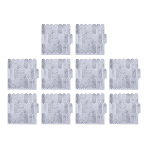 10Pcs Self-Adhesive Wall Tile Stickers, HF070007
