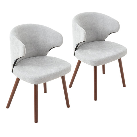 Set of 2 Upholstered Dining Chairs, FD240007 (Ver.2)