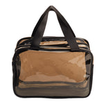 Sheonly Dry/Wet Separation Transparent Travel Makeup Bag, SW0825