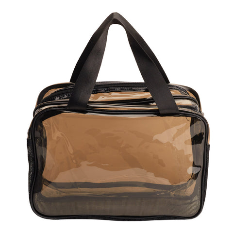 Sheonly Dry/Wet Separation Transparent Travel Makeup Bag, SW0825