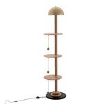 2-in-1 Cat Climbing Frame Floor Lamp, FI1189