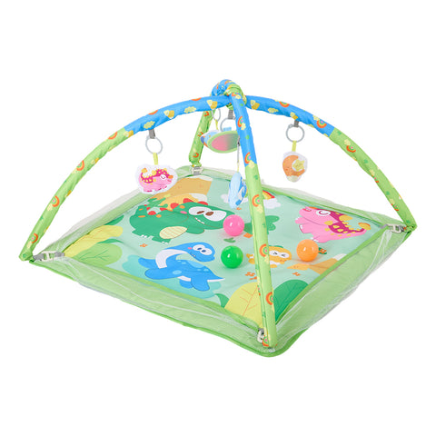 Baby Playpen with Mat with Hanging Toys & 20 Ocean Balls, TE090022 (VER.2)