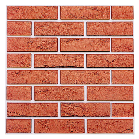 12Pcs Self-Adhesive Wall Tile Stickers, SP3052
