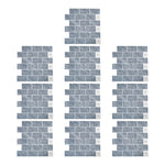 10 PCS Peel and Stick Marble Wall Tile Stickers, SW1118 (Ver.2)