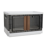 Livingandhome Double-Door Collapsible Storage Organizer Box, SW0655