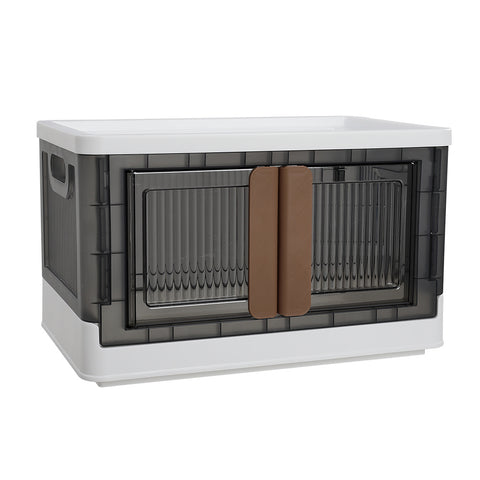 Livingandhome Double-Door Collapsible Storage Organizer Box, SW0655