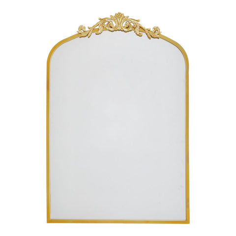 Gold Antique Metal Frame Wall Mirror, FI0739