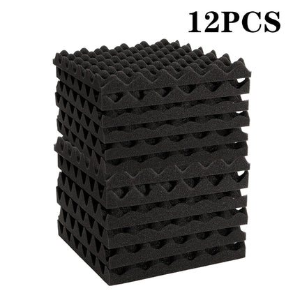 12 PCS Egg Crate Acoustic Soundproofing Foam Panels, SP2127