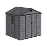 8 x 6FT Outdoor Plastic Storage Shed, GS010051GS010052GS010053 (Ver.2)