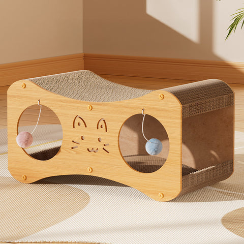 Cat Scratching House Cardboard Bed for Pet, CT1238 (Ver.2)