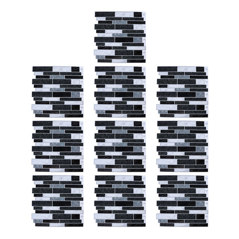 10Pcs Self-Adhesive Marble Pattern Wall Tile Stickers, SW1102