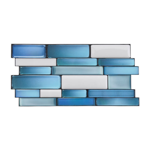 20Pcs Self-Adhesive Wall Tile Stickers, HF070460