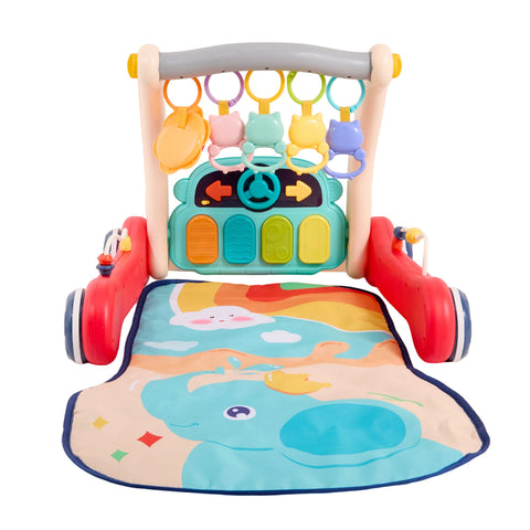 2in1 Baby Play Mat and Walker with Musical Keyboard, TS090005