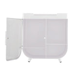 Sheonly Desktop Makeup Organizer with Magnetic Door, SC0924