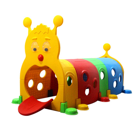 Livingandhome Caterpillar Crawl and Climb Tunnel for Kids, FI0794
