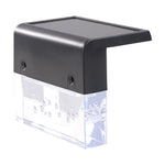 4Pcs Outdoor Solar-Powered RGB Wall Light, WF0321