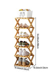 Multi-Layer Foldable Bamboo Shoe Rack, SC2383 (Ver.2)