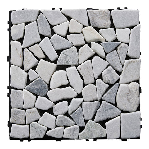 6 Pcs Interlocking Stone Deck Tiles, LG1490