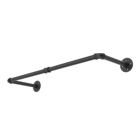 Wall-mounted Industrial Style Clothes Rail, SC1932