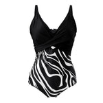 V-Neck One-Piece Swimsuit, CC060018 (Ver.2)