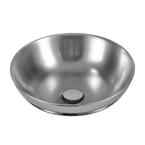 Round Ceramic Countertop Washbasin Vessel Sink, MB150036 (VER.2)