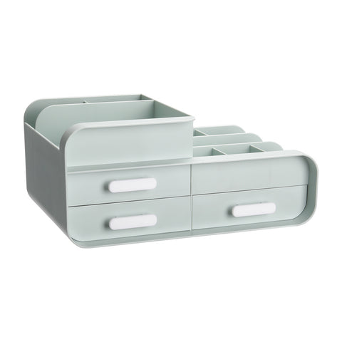 Multifunctional Plastic Desktop Organizer with Drawers, SC1305