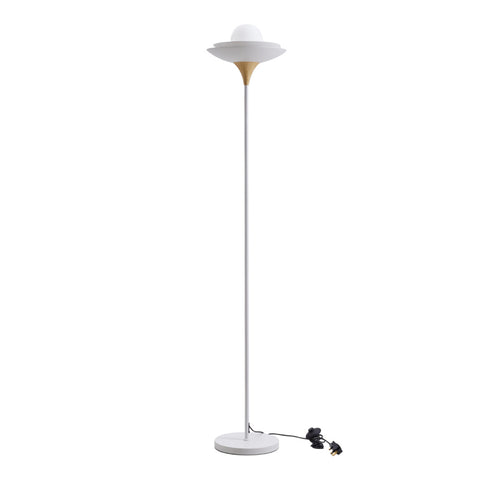 Modern White G9 1-Light Floor Lamp, FI1133(Ver.2)