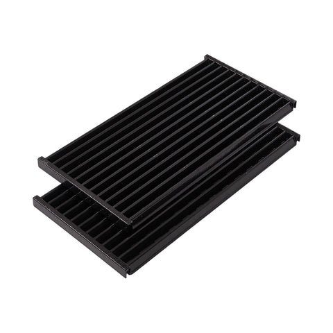 2-Pack Cast Iron Cooking Grates for Charbroil Performance 2 and 3 Burner Grills, GK220012 (Ver.2)